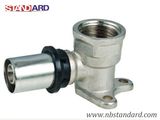 Press Pex-Al-Pex Fitting/Brass Female Elbow with Wall Plated