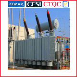 Power Transformer for Three-Phase and Oil-Immersed Toroidal Two-Windings Type