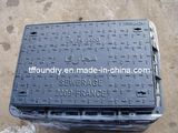 BS En124 D400 Ductile Cast Iron Rectangular Manhole Cover for Middle East Market