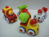 Plastic Toy Friction Cartoon Car (H1121030)