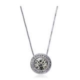 Wholesale Small Pendant Necklace Crystal Fashion Jewellery
