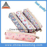 Student Zipper Stationery Girls Flower Lace Pencil Case Pen Bag