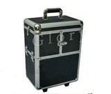Black Rolling Makeup Case Flight Case