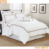 Simple Embroder Design Hotel Bedding Sets