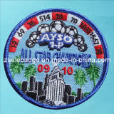 Custom Soccer Embroidery Patch for Garment Decoration
