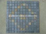 Black and Rusty Slate Mosaic Culture Stone, Mosaic Tile
