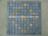 Black and Rusty Slate Mosaic Culture Stone, Mosaic Tile