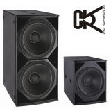 Cvr Dual 18 Inch Sub Bass Speaker (Q-218)
