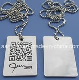 Custom Engraved Qr Code Military Dog Tags