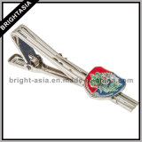 Custom Tie Clip with Your Design with Silver Plating (BYH-101030)