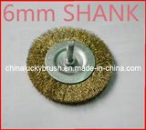 Steel Wire Polishing Wheel Brush with 6mm Shank (YY-232)