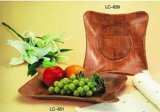 Wooden Plate for Fruit/Tableware/Cake/Kitchenware (LC-839)