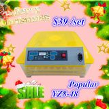 Full Automatic Chicken Egg Incubator CE Approved (YZ8-48)