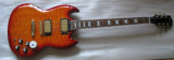 Sg Electric Guitar, Quilted Maple Tope (SG)