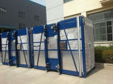 Hot Sale Blue Double Cages Sc200/200 Construction Machinery Hoist with Load 4t