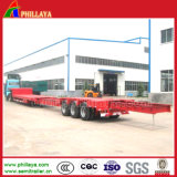 Tri-Axle Extendable Lowbed Trailer for Poles Transport