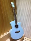 Carlos 41'' Colorful Cutaway Acoustic Guitar