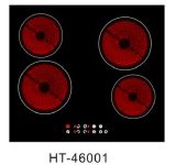 Cheap Portable Glass Ceramic Cooktop with 4 Flat Hobs