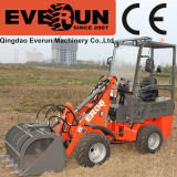 Qingdao Everun CE and TUV Approved Er06 Mini Wheel Loader with Euroiii Engine