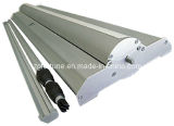 Deluxe Wide Base Aluminum Roll up Stand (flexible pole) (FB-LV-21)