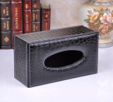 Rectangle Faux Leather Tissue Box (BDS-1517-1)
