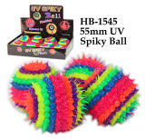 Funny 55mm UV Spiky Ball Toy