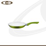 Green Aluminium Ceramic Coating Frying Pan