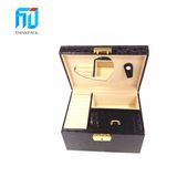 High End Luxury Custom Leather Jewelry Box