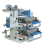 Two Color Plastic Film Printing Machine