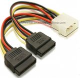 2 SATA Power Female Cable