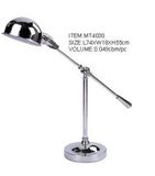 Contmporary Silver Decorative Studio Table Lamps (MT4030)