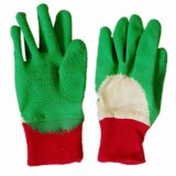Green Latex Coated Labor Glove Mitten (JMC-401M)