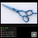 Colored Titanium Hairdressing Cutting Scissors (SS-55BL)