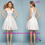 Passion Sexy Fit and Flare Short Evening Bride Dress