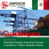 Sea Freight Shipping From China to Guadalajara, Mexico