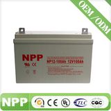 Maintainence Free SLA Battery for Solar Power Systems (12V100AH)