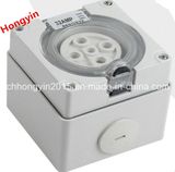 500V 32A 5pins Australia Standard IP66 Waterproof Industrial Socket Outlet