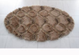 Soft Shaggy Carpet Round Mat of Textile