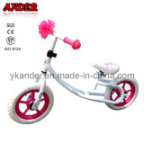 White and Pink Steel Kid Running Bike (AKB-1250)