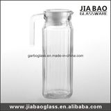 Clear Glass Pitcher with Cover