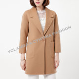 100% Wool Coat/Fashion Ol Style Seventh Sleeves Wool Coat /Women's Winter Clothing