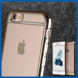 Clear Electroplate Plating TPU Bumper Case for iPhone 6s