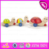 High Quality Creative Educational Toddler Toys Vehicle Drag and Pull Toy for Children W05b104