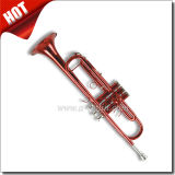 Brass Body Color Student Bb Key Trumpet (TP8001C)