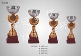 Plastic Silver / Golden Trophy Cup