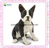 Plush Lifelike Stuffed Bulldog Toy