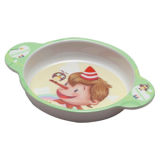 100% Melamine Dinnerware- Kid's Tableware Bowl with Ears/High Grade Melamine Tableware (pH2004)