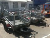 Car Trailer Box Trailer Cage Trailer and Excavator Trailer