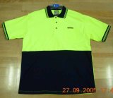 Hi-Vis Upf50+ Polo Shirt in Two Tone