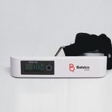 Qh 110lbs Luggage Scale with Temperature Sensor and Tare Function Without Backlight, Gift for Traveler